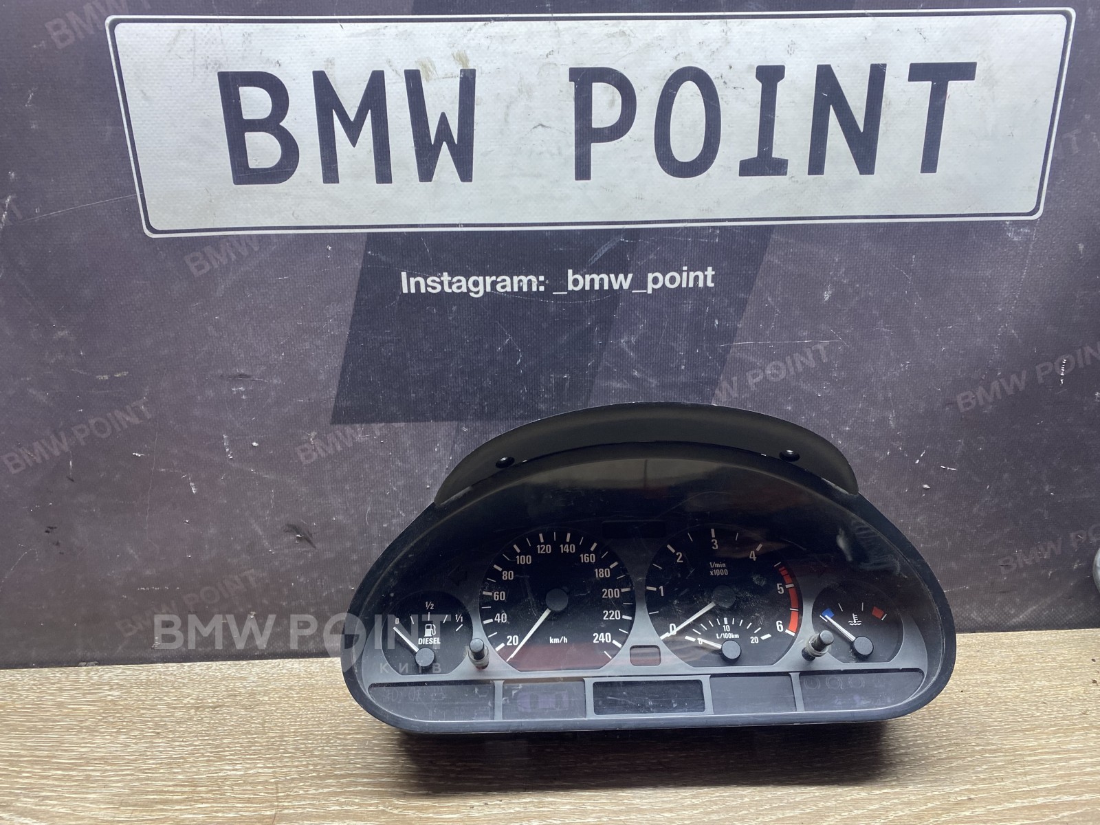Панель приладів BMW E46 (МКПП) дизель Motometer